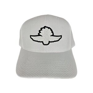 Indianapolis Motor Speedway Cap Hat White Gear Shift Embroidered‎ Adjustable New